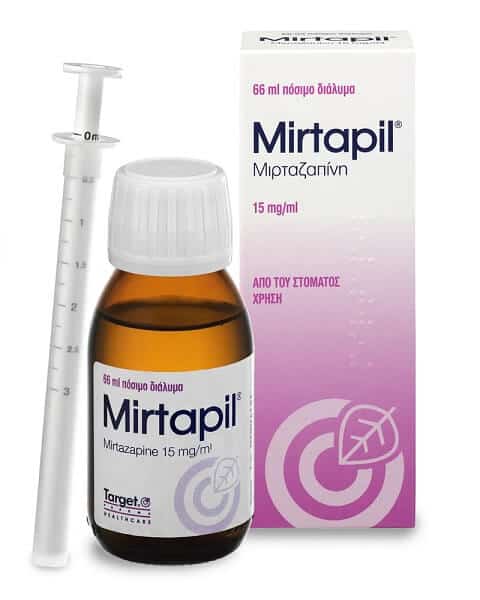 MIRTAZAPINE,μιρταζαπίνη,μιρταζαπινη - mirtazapine,μιρταζαπίνη - mirtazapine,MIRTAPIL,MIRTAPIL 15mg,MIRTAPIL 15mg sol,MIRTAPIL 15mg oral sol,πόσιμο mirtapil,σιρόπι mirtapil,σιρόπι mirtapil οδηγίες,σιρόπι mirtapil δοσολογία,mirtapil δοσολογία,μιρταπιλ